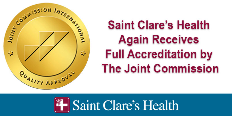 Saint-Clare-s-Health-Again-Receives-Full-Accreditation-by-The-Joint-Commission