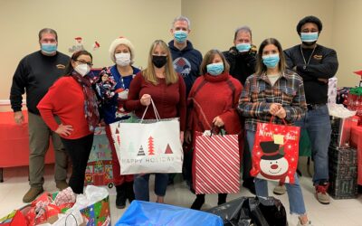Saint Clare’s Health Prenatal Clinic Families Received Over 600 Donated Gifts from the Town Club of Mountain Lakes’ “Adopt a Family” Program
