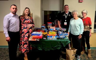 Saint Clare’s Health Emergency Medical Services (EMS) Spearheads Holiday Toy Donations To The Owen Gray Memorial Foundation
