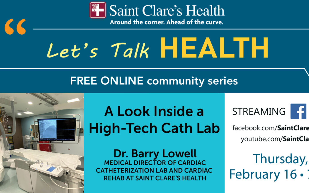 Saint Clare’s Health Takes A Look Inside a High-Tech Cath Lab