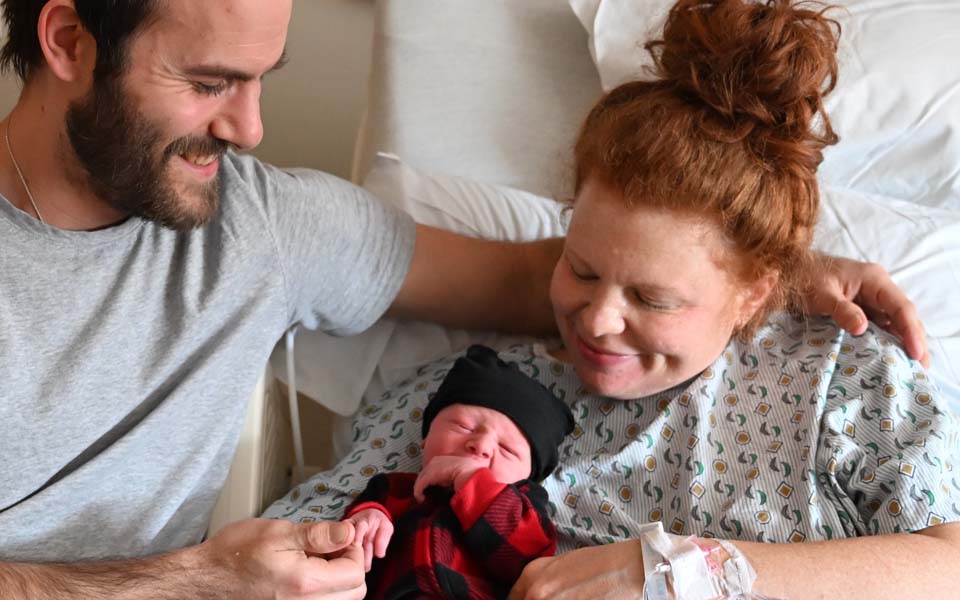 Saint Clare’s Health Introduces New Year’s Babies